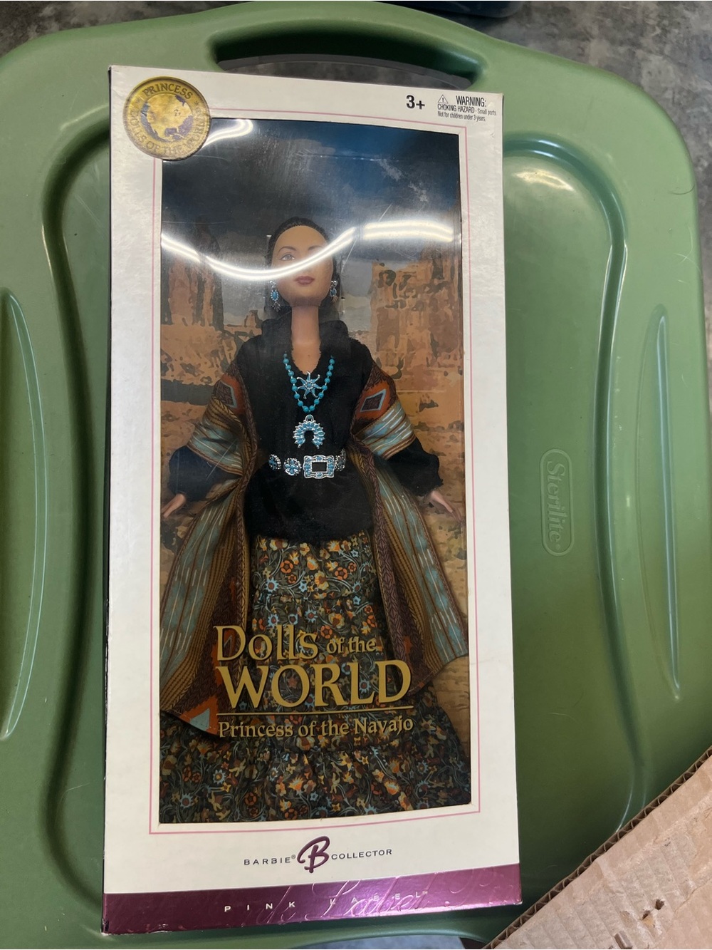 Barbie Dolls of the World Princess of the Navajo Collector Pink Label